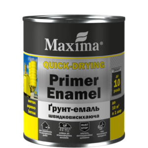 Грунт-емаль швидкосохнуча Maxima